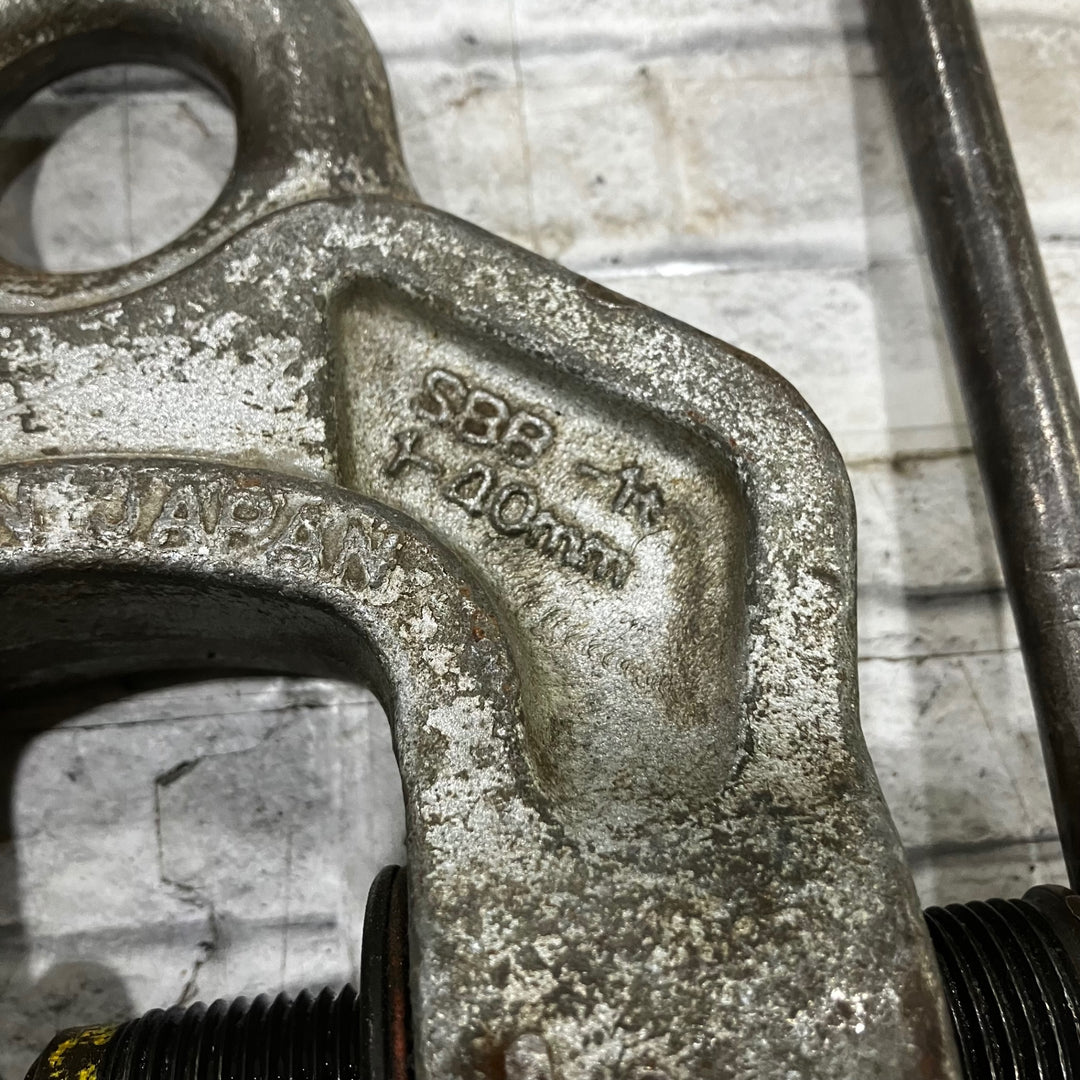 〇イーグルクランプ(今野製作所) ねじ式クランプ(全方向吊上げ) SBB-1t 荷重1ton ねじ式全方向クランプ 2個セット【川口店】