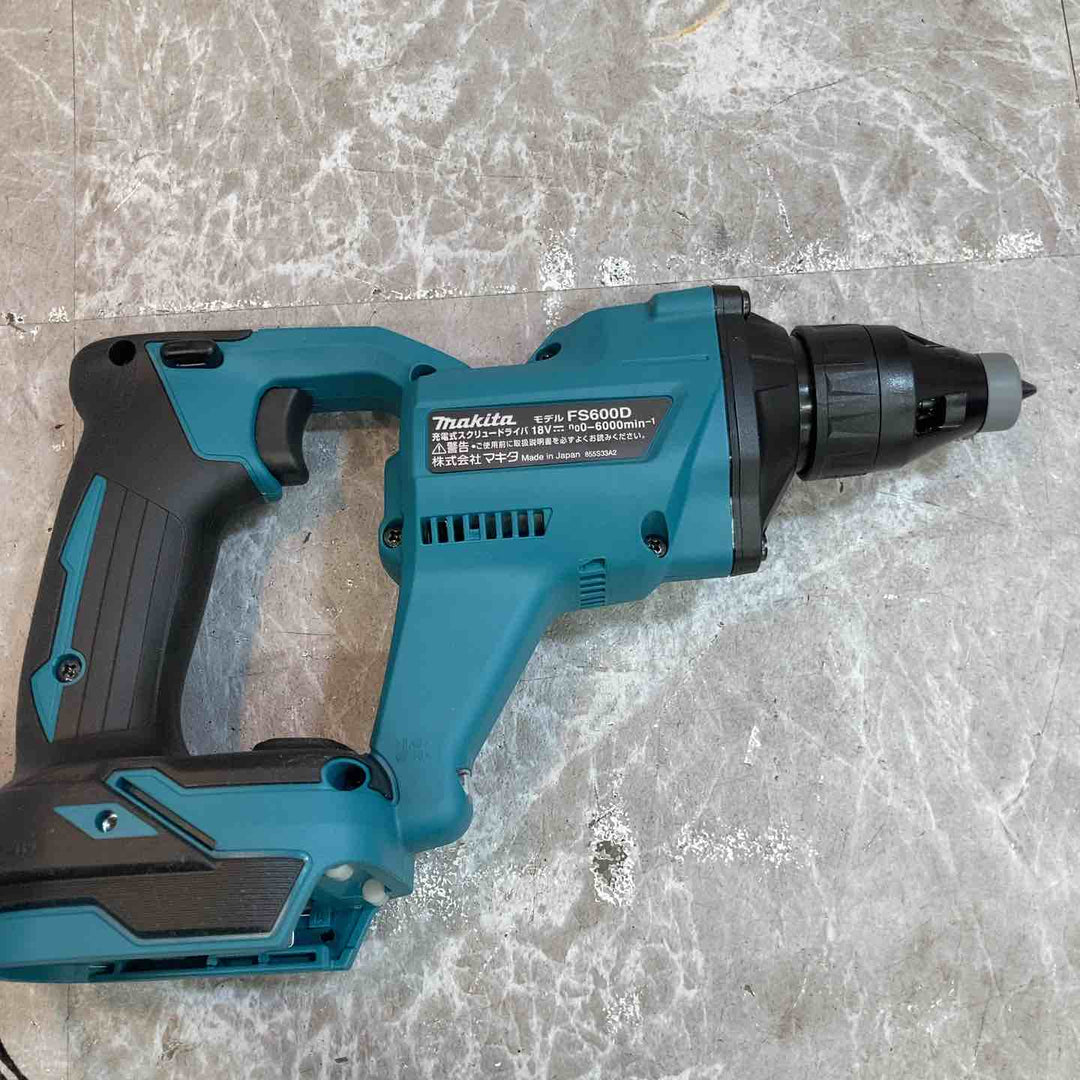 【未使用品】★マキタ(makita) 18V コードレススクリュードライバー FS600DZ 本体のみ【八潮店】