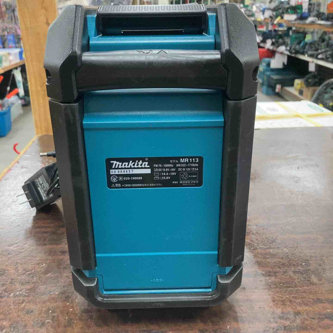 ★マキタ(makita) コードレスラジオ MR113【川崎店】