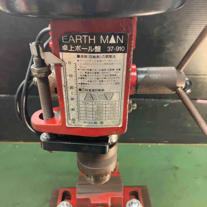 ARTH MAN 最新 5段変速 アースマン 37-910 バイス付　錆多い、ゴム劣化【戸田店】