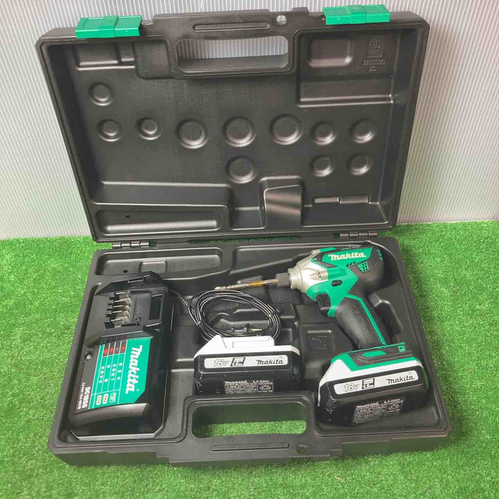 ☆マキタ(makita) コードレスインパクトドライバー MTD002DSX　18V 1.5Ahバッテリー2個付き【岩槻店】