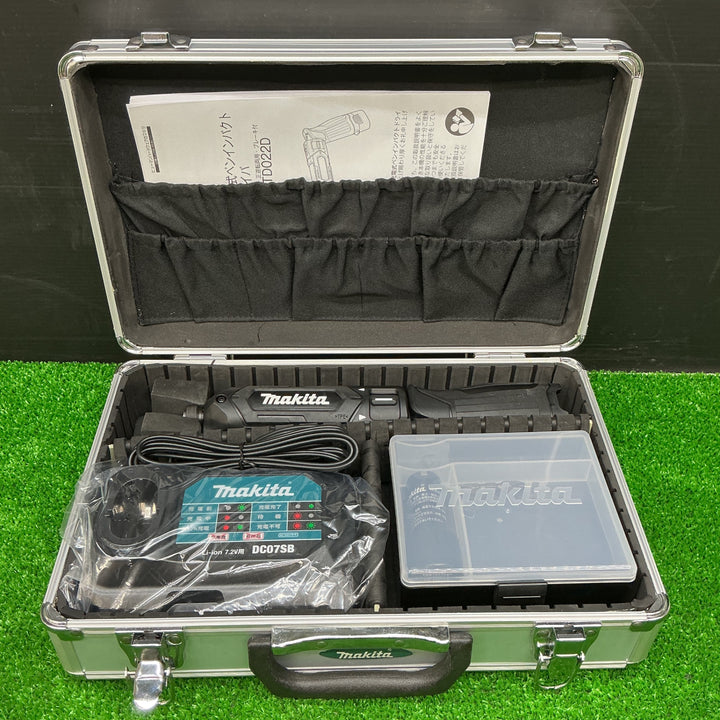 【未使用品】マキタ(makita) コードレスペンインパクトドライバー TD022DSHXB【電材館越谷店】