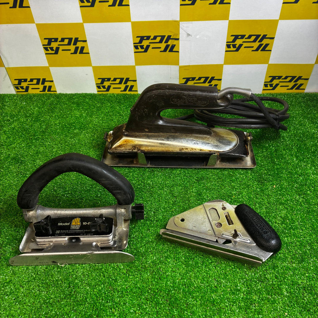 ロバーツ　ヒートボンドアイロン10-182 ループパイルカッター10-152 カーペットトリマー10-616【越谷店】
