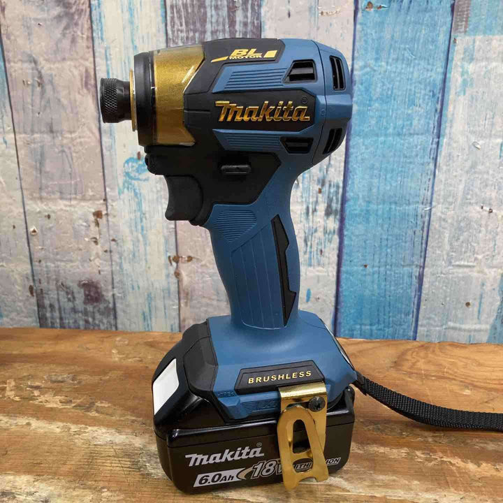 【未使用品】マキタ makita コードレスインパクトドライバー TD173DGXPB　プレミアムブルー 20周年 限定色 プレミアムカラー【柏店】