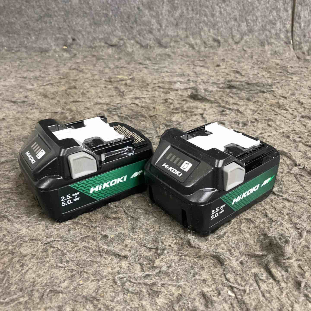 ハイコーキ HIKOKI リチウムイオンバッテリー 36V 2.5Ah BSL36A18X　2個セット【鴻巣店】