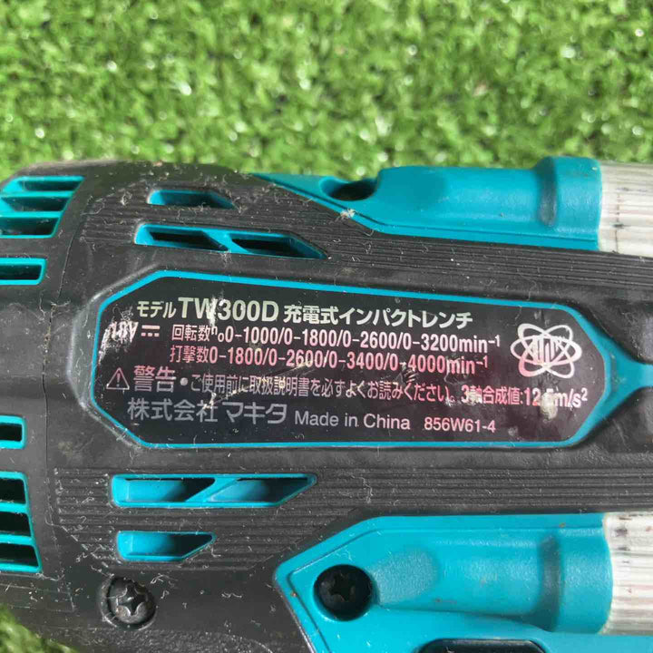 ★マキタ(makita) コードレスインパクトレンチ TW300DZ【川崎店】