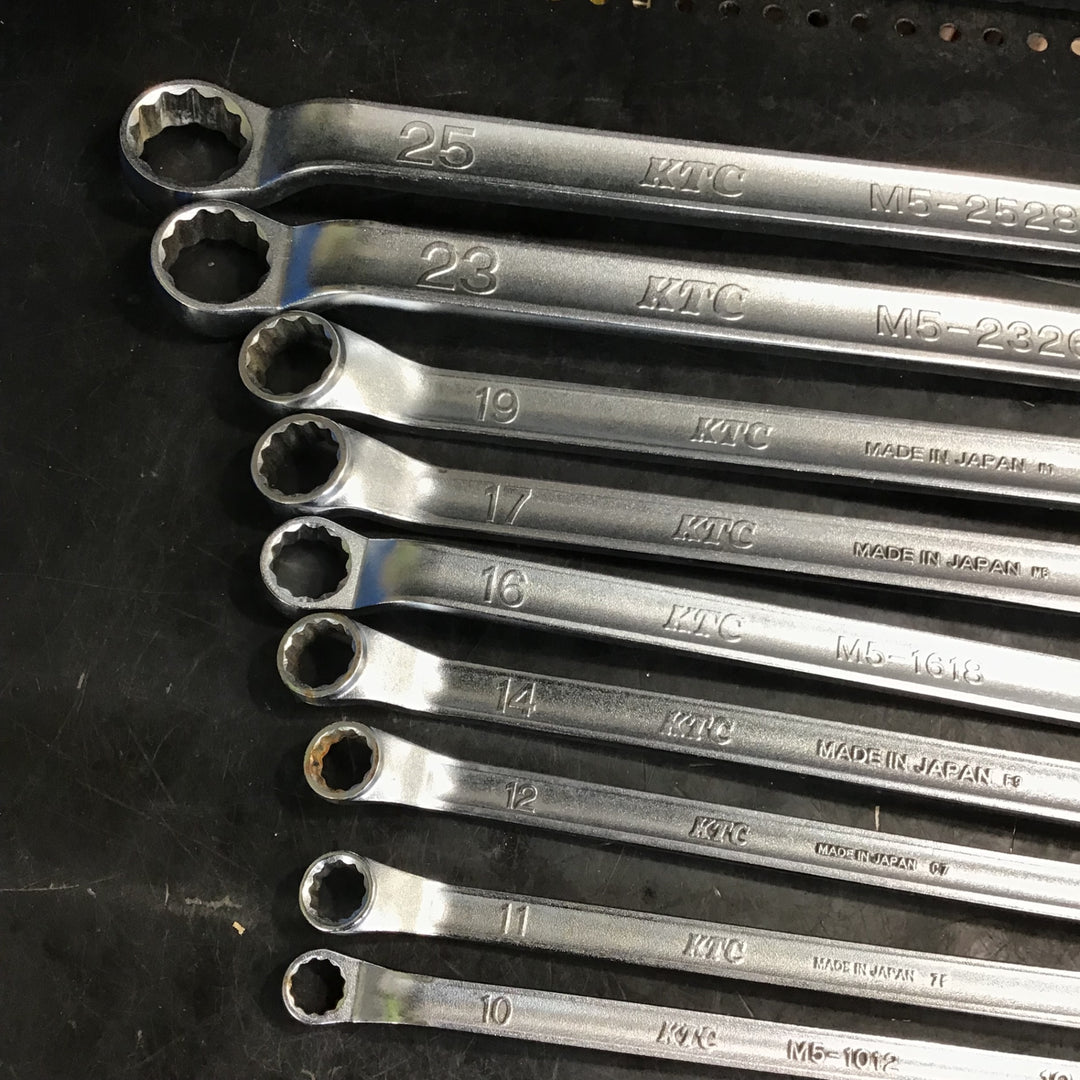 ▲KTC(京都機械工具) メガネレンチセット　9本セット【草加店】