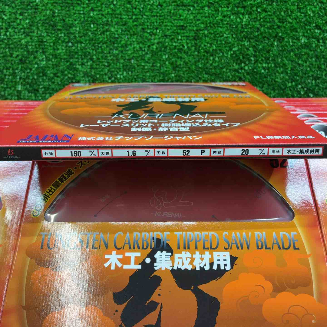チップソージャパン 「紅」 木工・集成材用 KN-190　30枚セット【藤沢店】