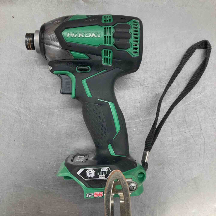 ★ハイコーキ(HIKOKI ※旧:日立工機) 14.4Vコードレスインパクトドライバー WH14DDL2(NN)(L)本体のみ 上部汚れあり【戸田店】