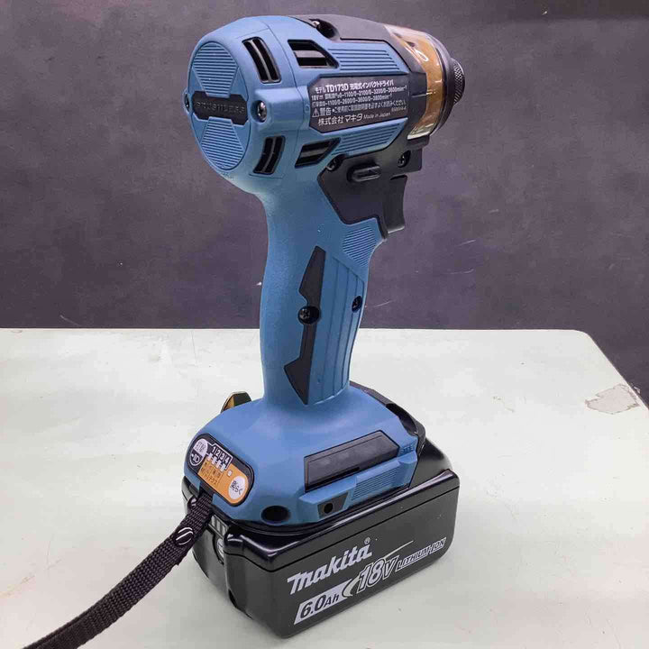★マキタ(makita) コードレスインパクトドライバー TD173DGXPB LXT20周年記念限定カラー  プレミアムブルー【越谷店】