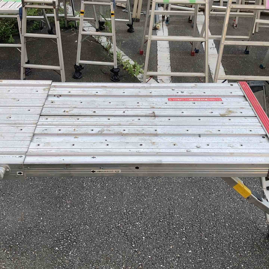 【店頭受取り限定】ナカオ CDE-14 飛龍 可搬式作業台 脚伸縮・天板伸縮タイプ【岩槻店】