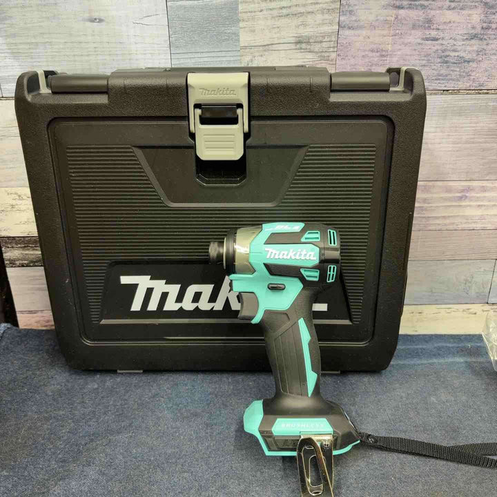 ◇マキタ 18V コードレスインパクトドライバ TD173DZTB ターコイズブルー 【本体+ケースのみ】【八潮店】