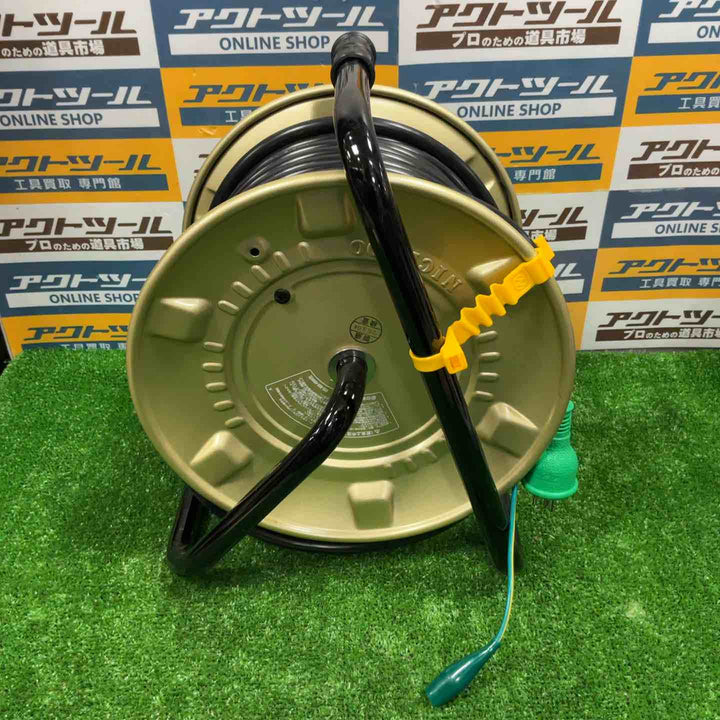 ◇日動工業 NICHIDO コードリール 電工ドラム マジックリール 単相100V NP-EB24F 20M【草加店】