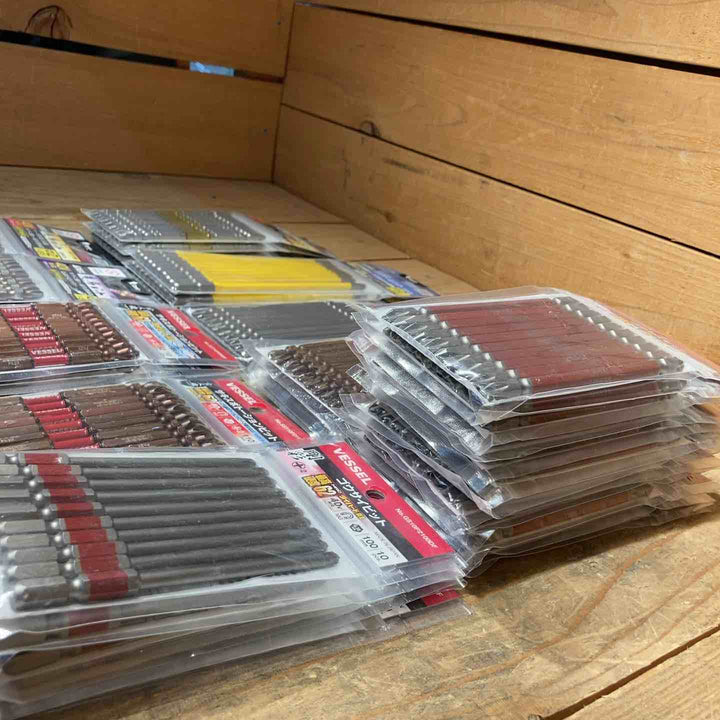 【未使用品】インパクトビット 82~150mm 10本入×50個 まとめ売り VESSEL ANEX ベッセル アネックス【所沢店】