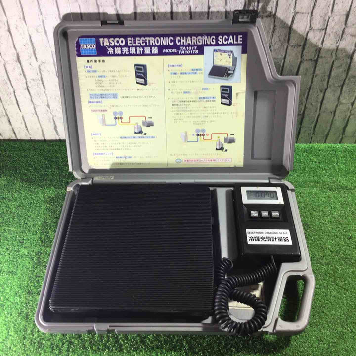 【】タスコ/冷媒チャージングスケール・TA-101T 保証なし 通電確認済み 【川口店】