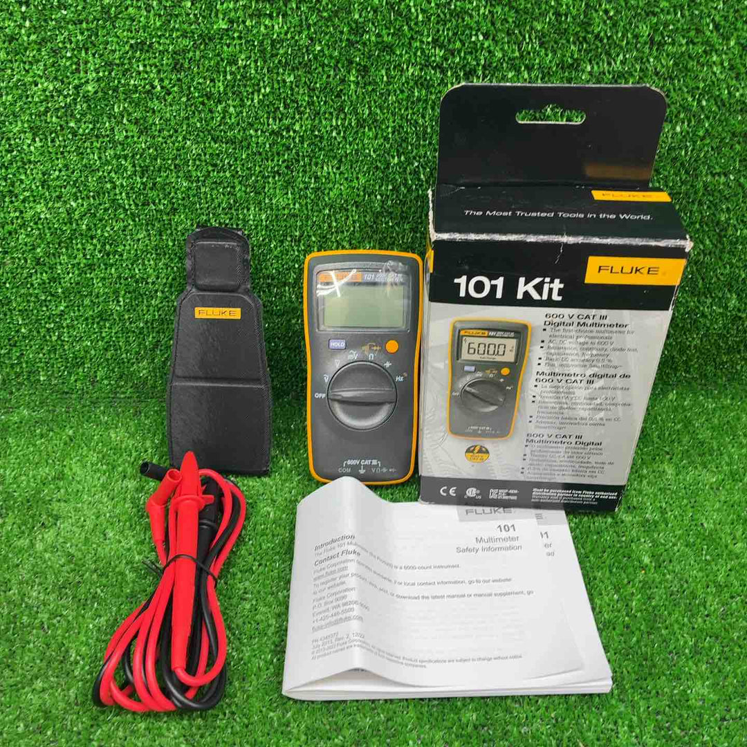 FLUKE (フルーク) ポケットサイズ・マルチメータ(ストラップ付き)【国内正規品】 101KIT【藤沢店】