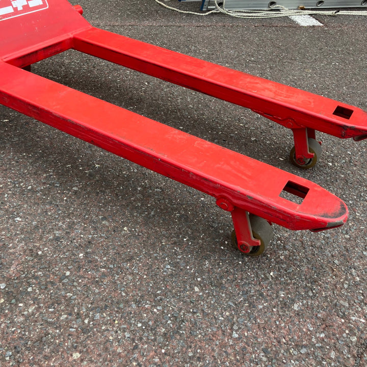 【店頭受取り限定】ニチユ パレットトラック ハンドリフト PT10S-18-100 荷重1000kg パレットリフト・運搬【川口店】