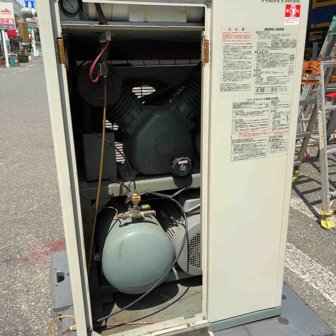 【店頭受取り限定】◇日立　小型空気圧縮機　パッケージコンプレッサー　POD-7.5MN5 保証無し【川口店】