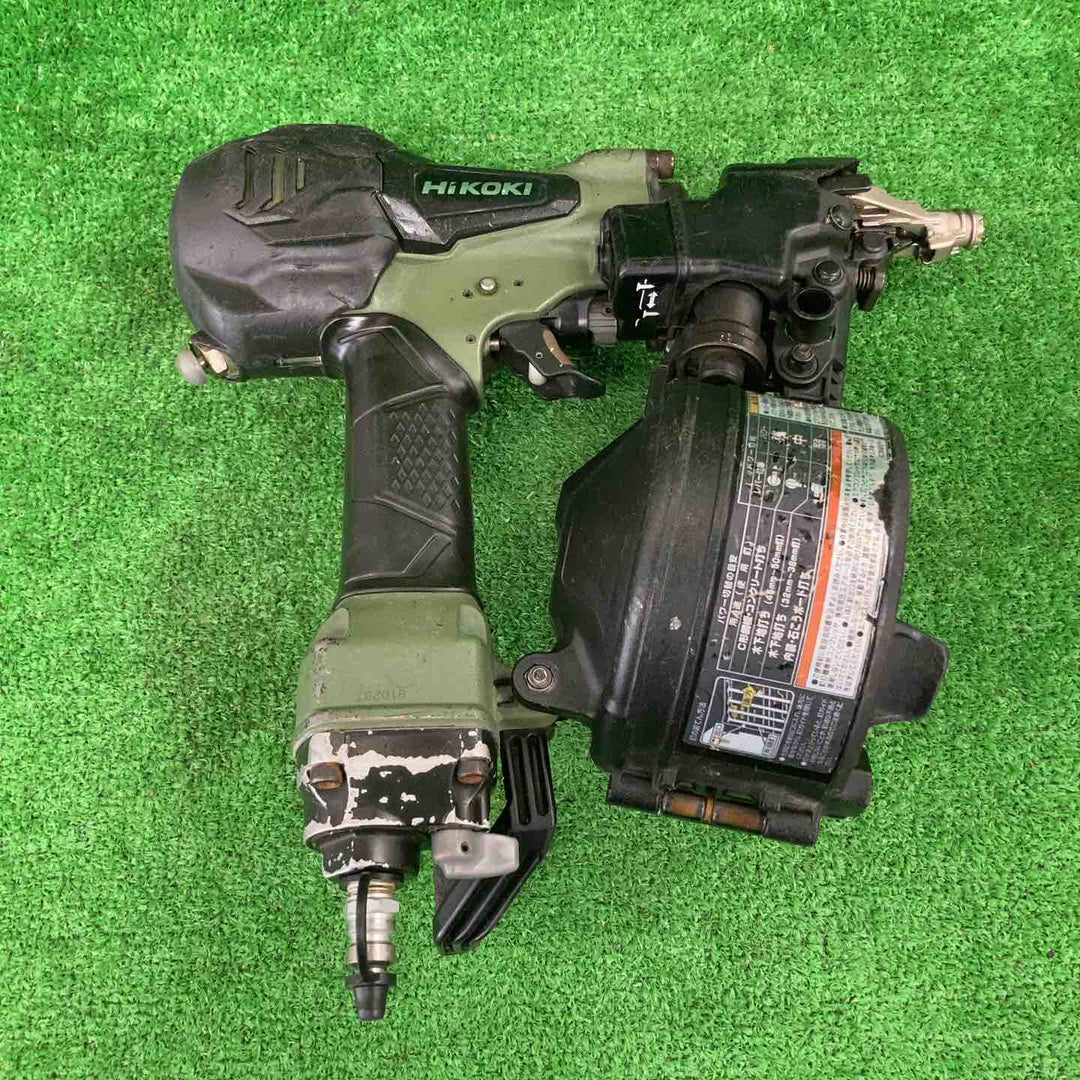 ハイコーキ(HIKOKI ※旧:日立工機) 高圧エア釘打ち機 特別限定色 アブソリュートグリーン NV50HR2(SAG)【川崎店】