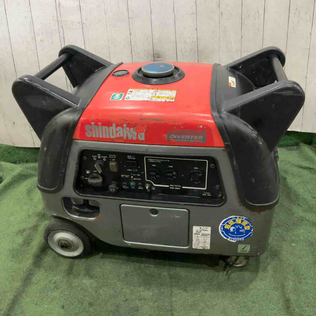 【店頭受取り限定】★新ダイワ(Shindaiwa) インバーター発電機 IEG2800M 動作確認済【川口店】