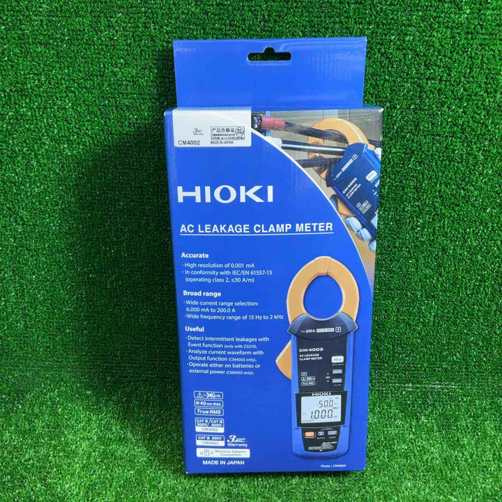 【未使用】 日置電機(HIOKI) ACリーククランプメータ CM4002 【藤沢店】