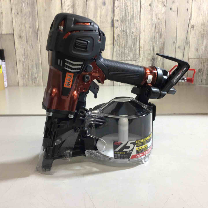 ★マックス(MAX) 高圧エア釘打ち機 HN-75N4(D)-R【戸田店】