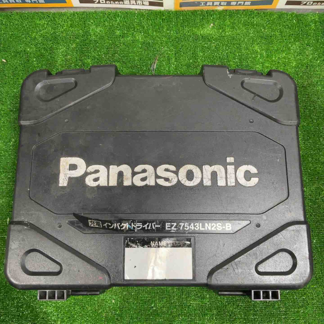 ◇パナソニック(Panasonic) コードレスインパクトドライバ EZ7543X バッテリー、充電器各1個付き【草加店】