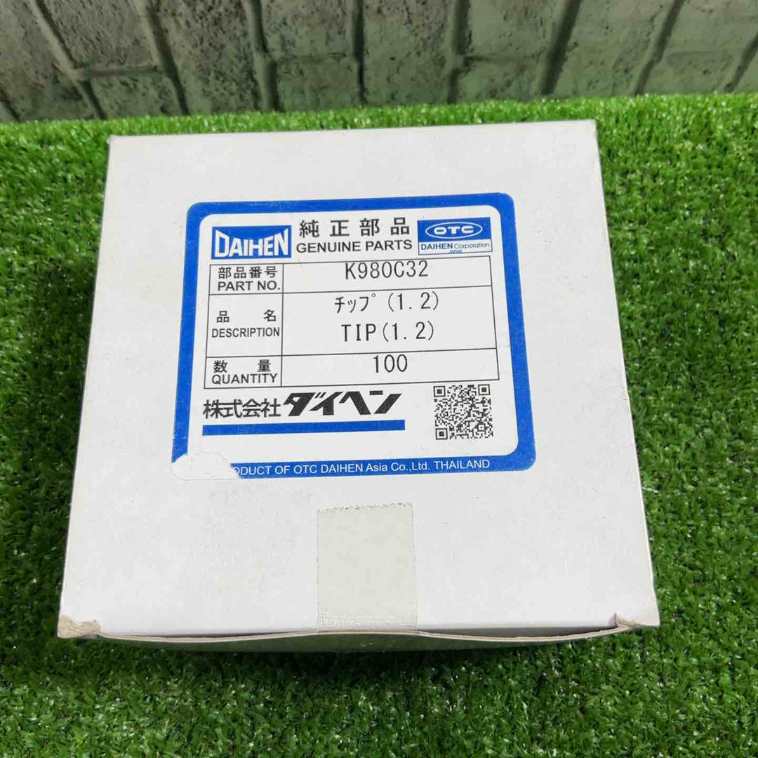 ダイヘン CO2溶接用チップ(Aチップ) 100個入り K980C33 【川口店】