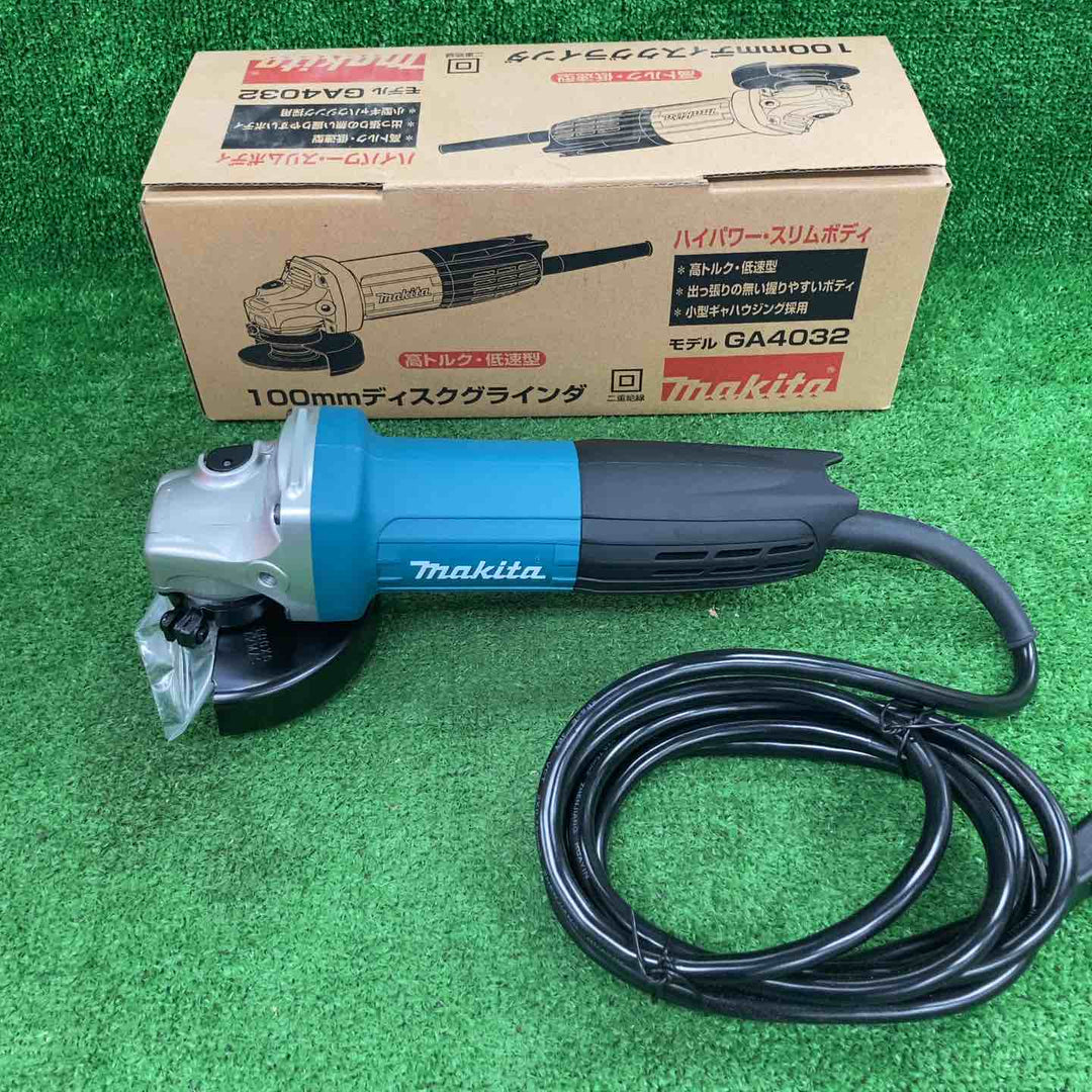 ☆マキタ(makita) 100mmディスクグラインダ GA4032【川崎店】