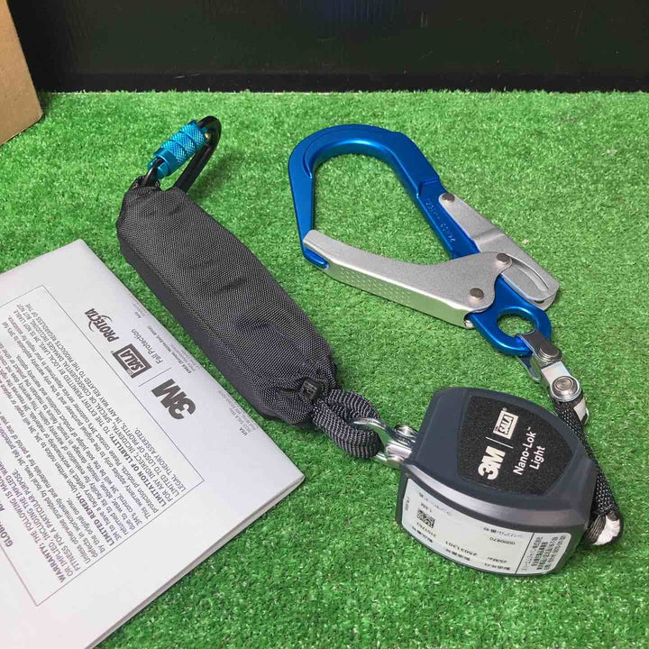 ▼3M 巻き取り式ランヤード シングル・フルハーネス M セット　【岩槻店】