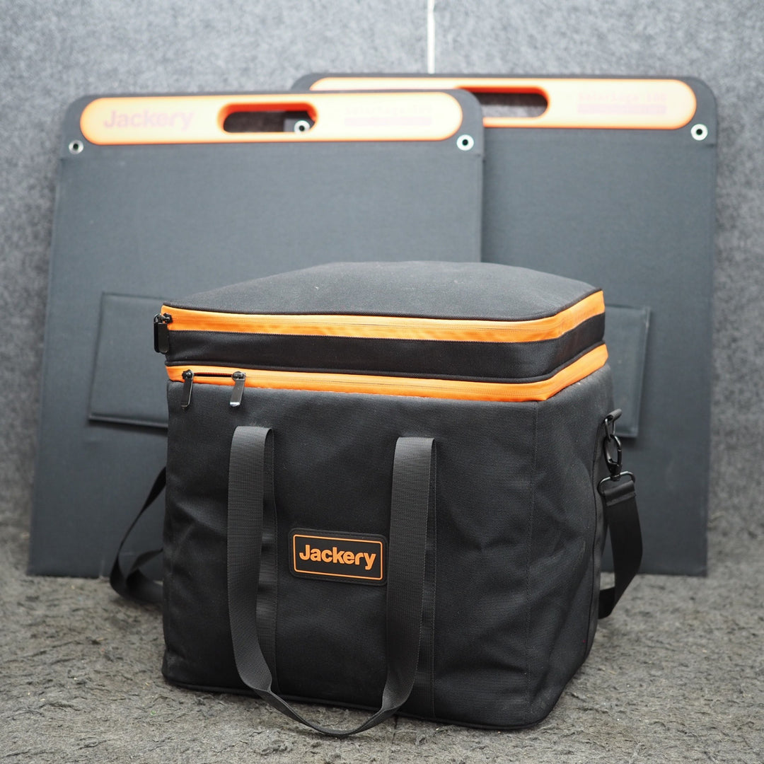 Jackery/ジャクリ ポータブル電源1500 PTB152 +SolarSaga100 JS-100C 2枚付セット【鴻巣店】