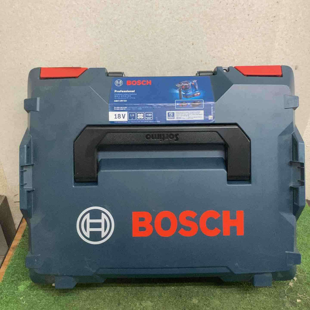 Bosch Professional(ボッシュ) 18V コードレスハンマードリル (5.0Ahバッテリー2個・充電器・キャリングケース付) GBH18V-22【町田店】