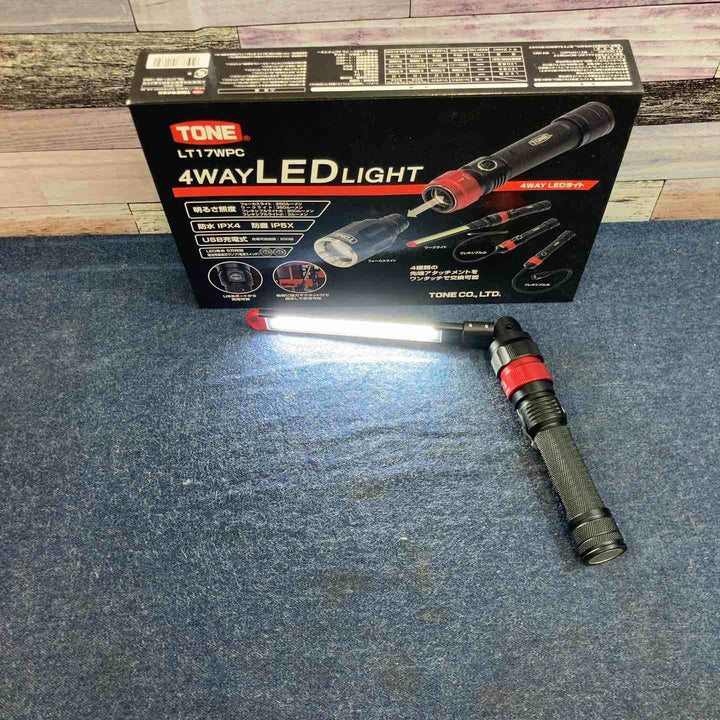 【トネ/TONE】充電式　4WAY LED LIGHT　LT17WPC【八潮店】
