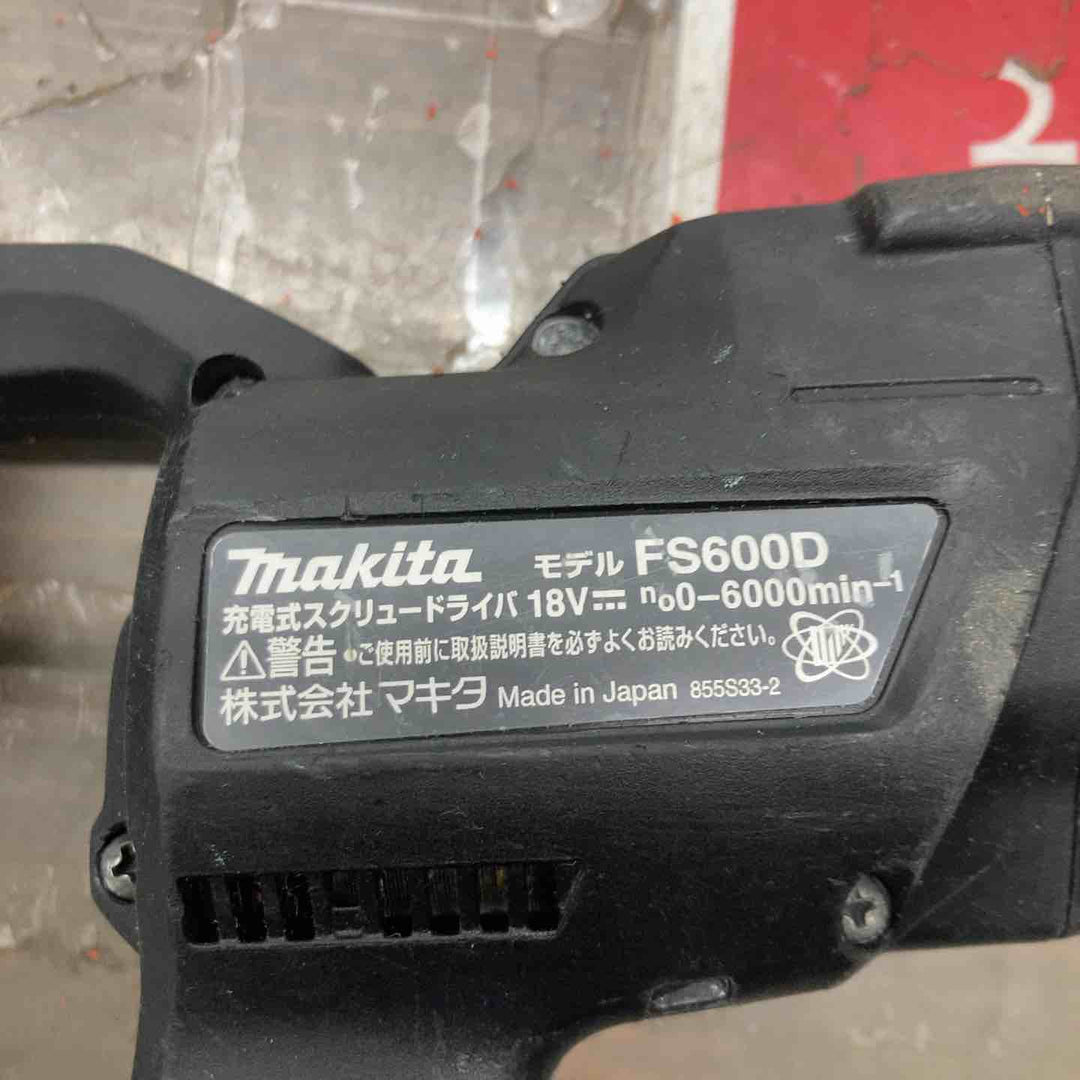 ☆マキタ(makita) コードレススクリュードライバー FS600DZB　本体のみ、18V対応【戸田店】