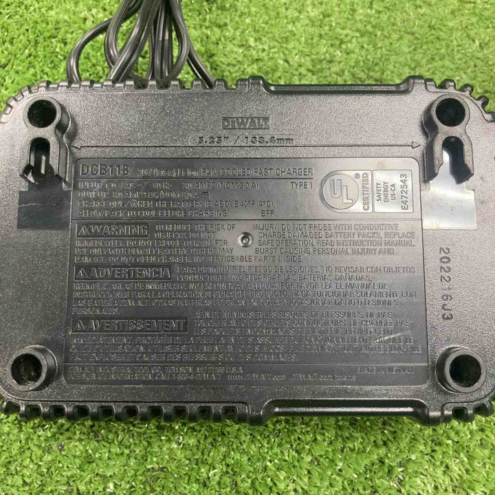 デウォルト5.0Ahバッテリー×2個+充電器セット【川崎店】