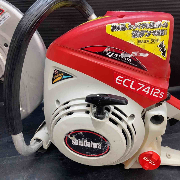 【中古品】 新ダイワ(Shindaiwa) エンジンカッター スタンダードタイプ ECL7412S-CD 【藤沢店】