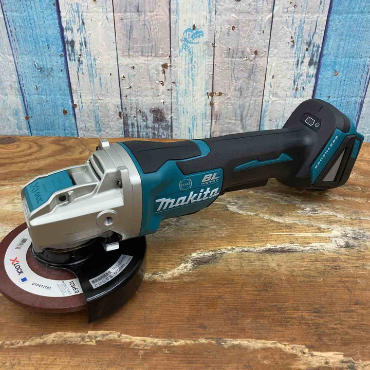 【美品】★マキタ(makita) 125mm コードレスディスクグラインダ GA520DZ 18V X-LOCK 本体のみ【柏店】