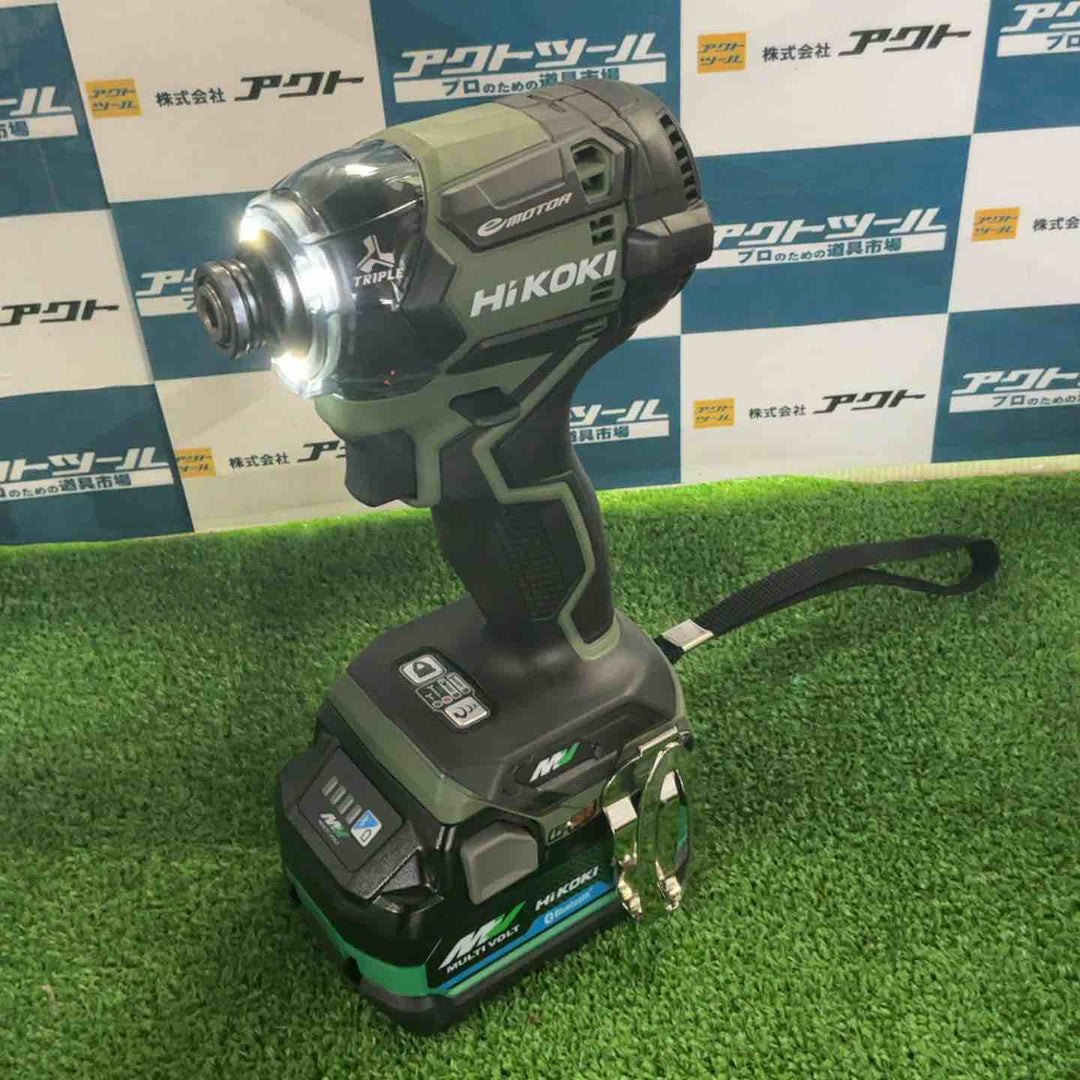 ★ハイコーキ(HIKOKI ※旧:日立工機) コードレスインパクトドライバー WH36DC(2XPSZ)(G)【草加店】