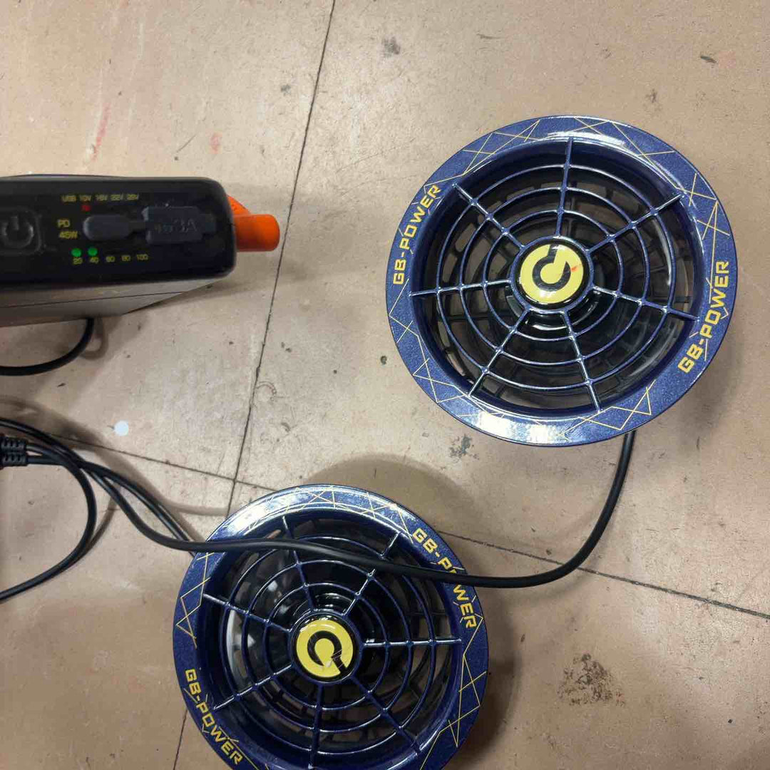 長信ジャパン GB-POWER 28V バッテリーセット GB428PD 大容量 84.7Wh 28V対応 防塵防水IP54 作業着用ファン対応  モバイルバッテリー USB-C搭載 PD45W対応 急速充電 熱中症対策 作業服 釣り キャンプ 2025年 最新【草加店】