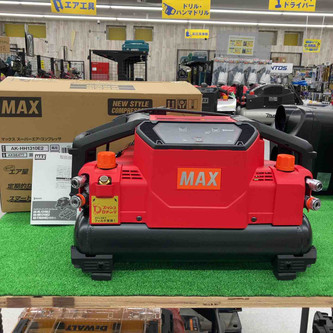 ★マックス(MAX) 高圧専用エアコンプレッサー AK-HH1310E2_レッド【八潮店】