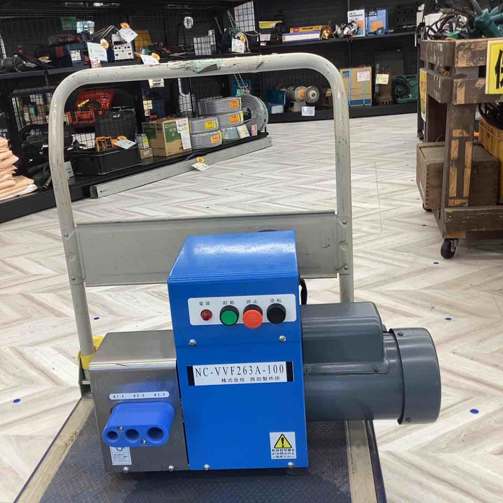 【店頭受取り限定】西田製作所 廃棄電線皮むき機 NC-VVF263-100 【越谷店】