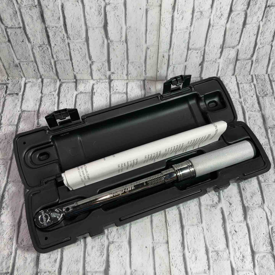 スナップオン(Snap-on) 1/4プレセット型トルクレンチ QD1RN25A ※校正はしていませんので精度の保証はありません【川口店】
