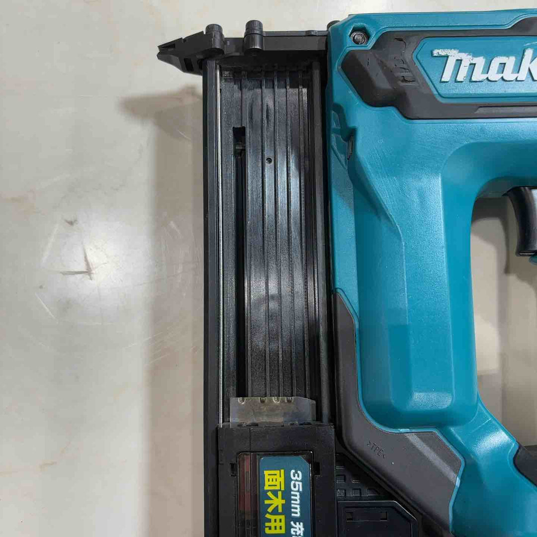 ★マキタ(makita) コードレスフィニッシュネイラ FN350DRG バッテリー1個 充電器 保護メガネ ケース付き【川口店】