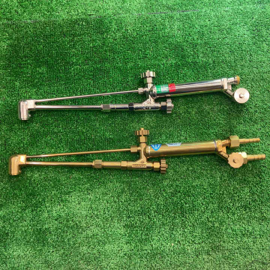 【長期保管品】 日酸TANAKA/田中製作所 ガス切断器 溶接器  中形切断器 2本セット【桶川店】