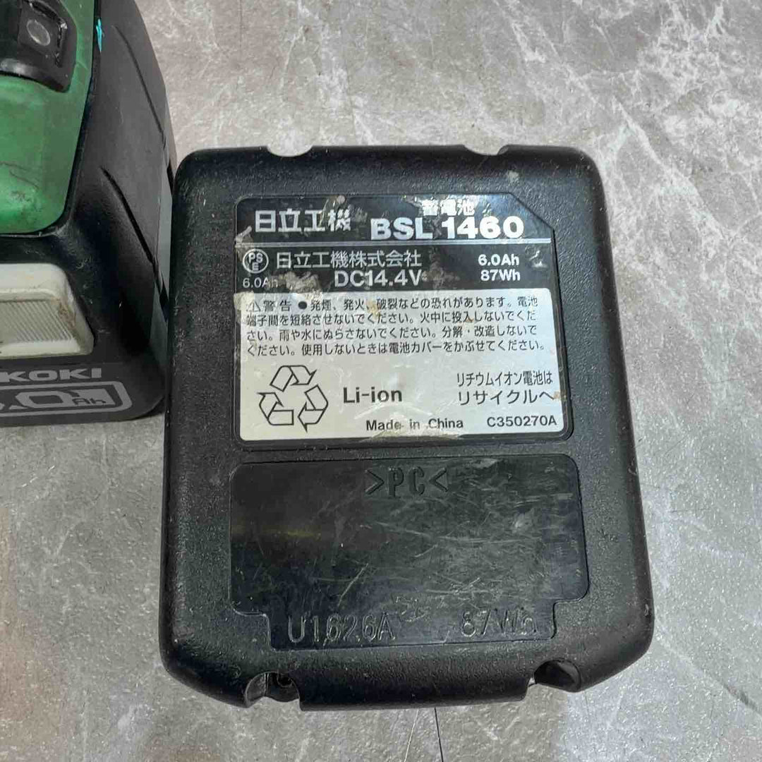 ★ハイコーキ(HIKOKI ※旧:日立工機) コードレス振動ドリルドライバー DV14DBL2(2LYPK)【草加店】