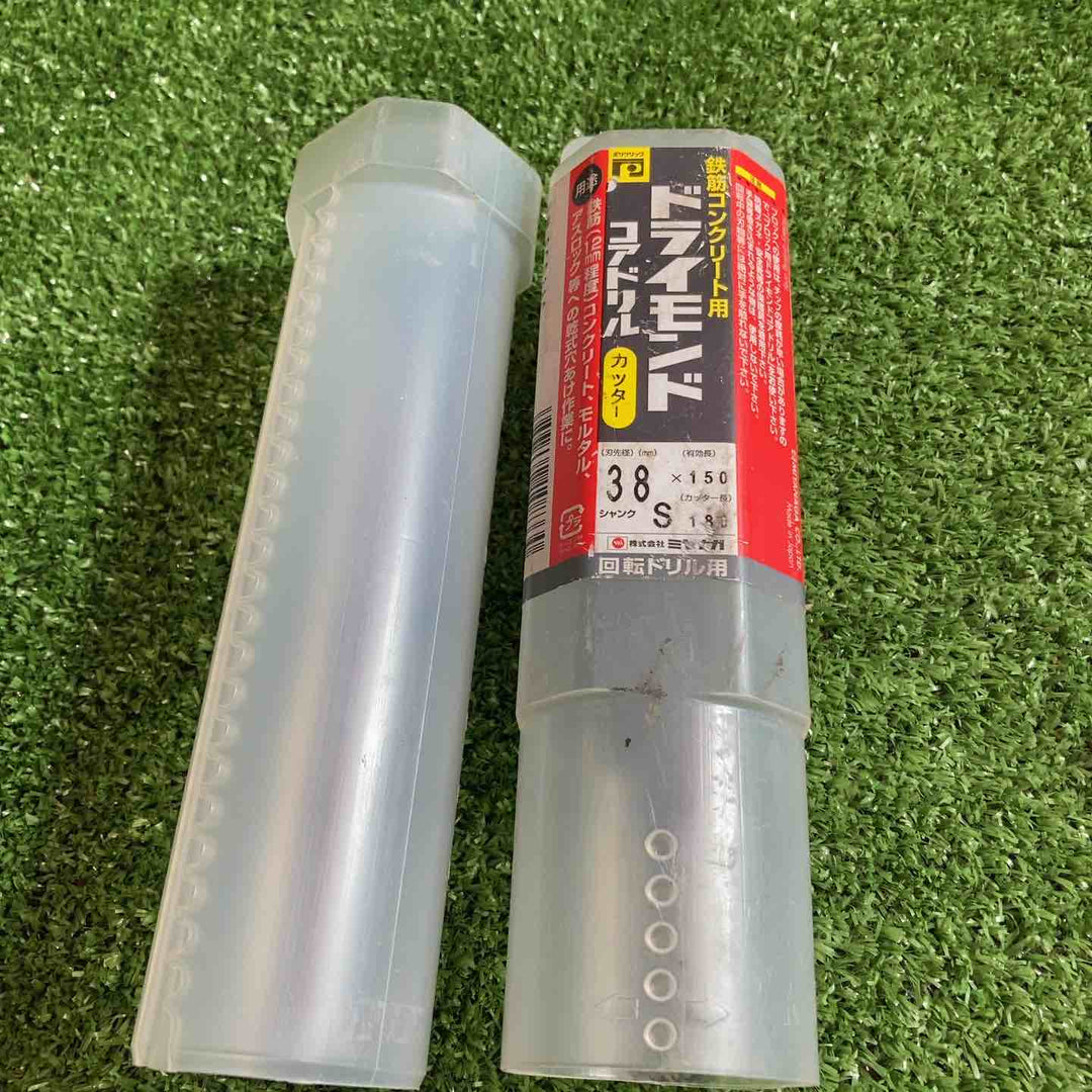 ミヤナガ　ドライモンドコアドリル　PCD38C　38mm×150mm※パッケージ汚れあり【川崎店】