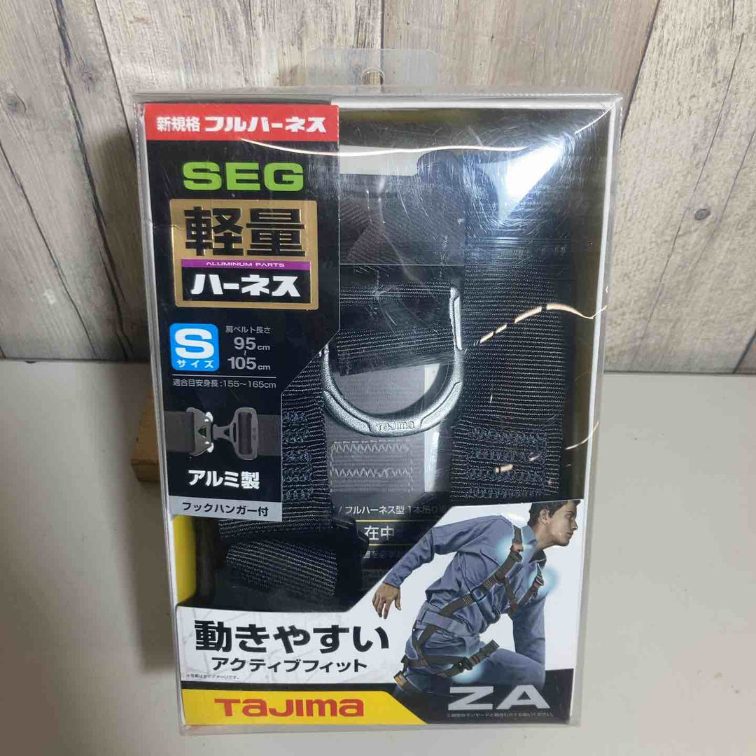 □タジマ(Tajima) ハーネスZA 黒 Sサイズ AZAS-BK【戸田店】