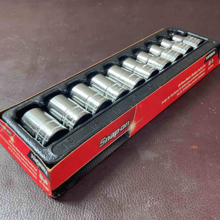 【未使用(店頭展示品)】スナップオン(Snap-on) 1/2 ソケットセット ショート 6ポイント ミリサイズ 310TWMYA【東大和店】