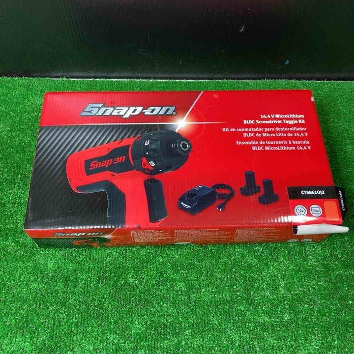 スナップオン/Snap-on 14.4V コードレススクリュードライバ CTS861OJ2 オレンジ バッテリー2個付きフルセット【岩槻店】