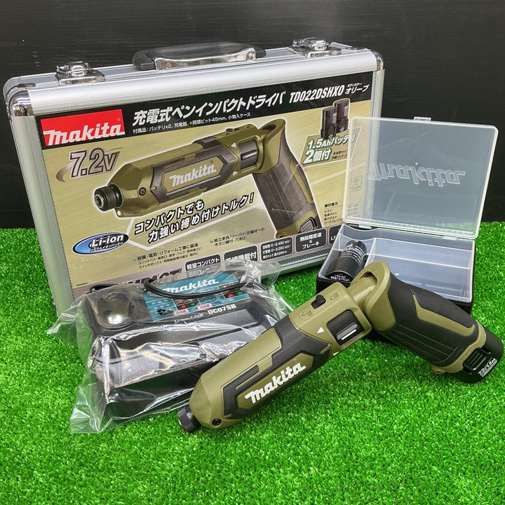 【未使用品】マキタ(makita) コードレスペンインパクトドライバー TD022DSHXO【電材館越谷店】